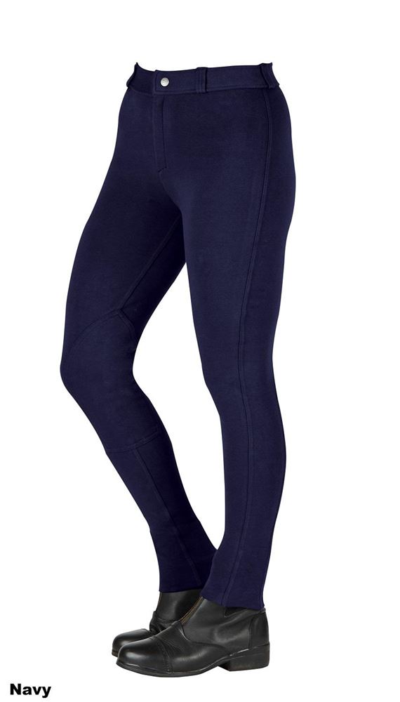 Saxon Warm Up Cotton Stretch Ladies Jodhpurs 