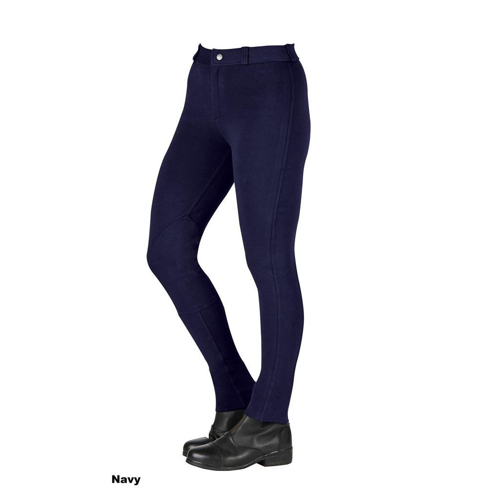 Saxon Warm Up Cotton Stretch Ladies Jodhpurs 