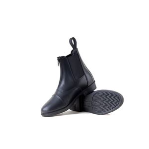 Rhinegold Boston Front Zip Paddock Boots (Black)