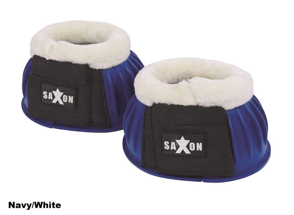 Saxon Fleece Trim Rubber Bell Boot