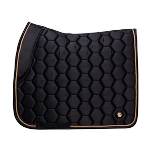 Coldstream Marygold Dressage Saddle Pad (Black)