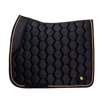 Coldstream Marygold Dressage Saddle Pad (Black)