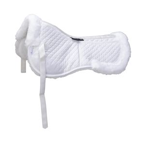Shires ARMA Corrective Lined Half Pad (White)