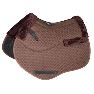 Shires ARMA Half Lined Jump Saddlecloth (Brown)
