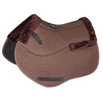 Shires ARMA Half Lined Jump Saddlecloth (Brown)