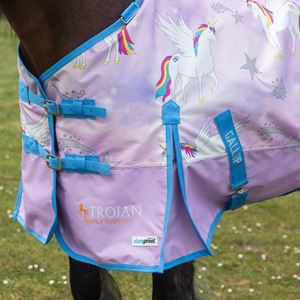 Gallop 600D 'Pegacorn' Print DURAPROOF Lightweight Turnout Rug