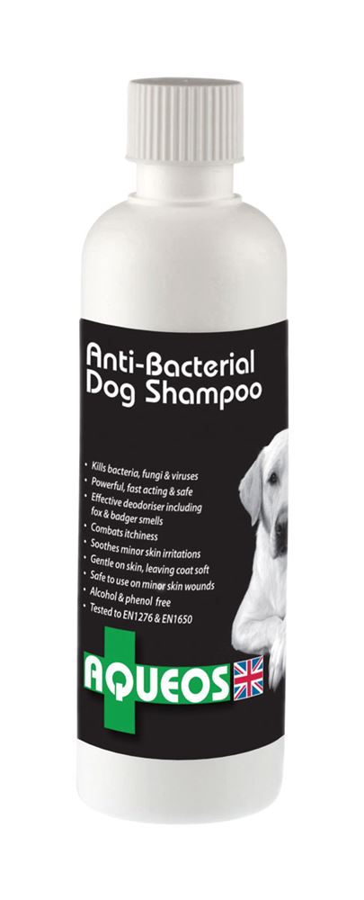 Aqueos Anti-Bacterial Dog Shampoo 200ml