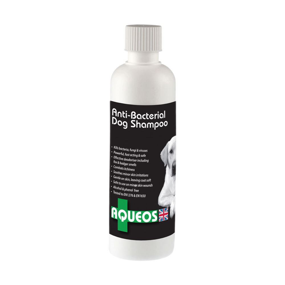 Aqueos Anti-Bacterial Dog Shampoo 200ml