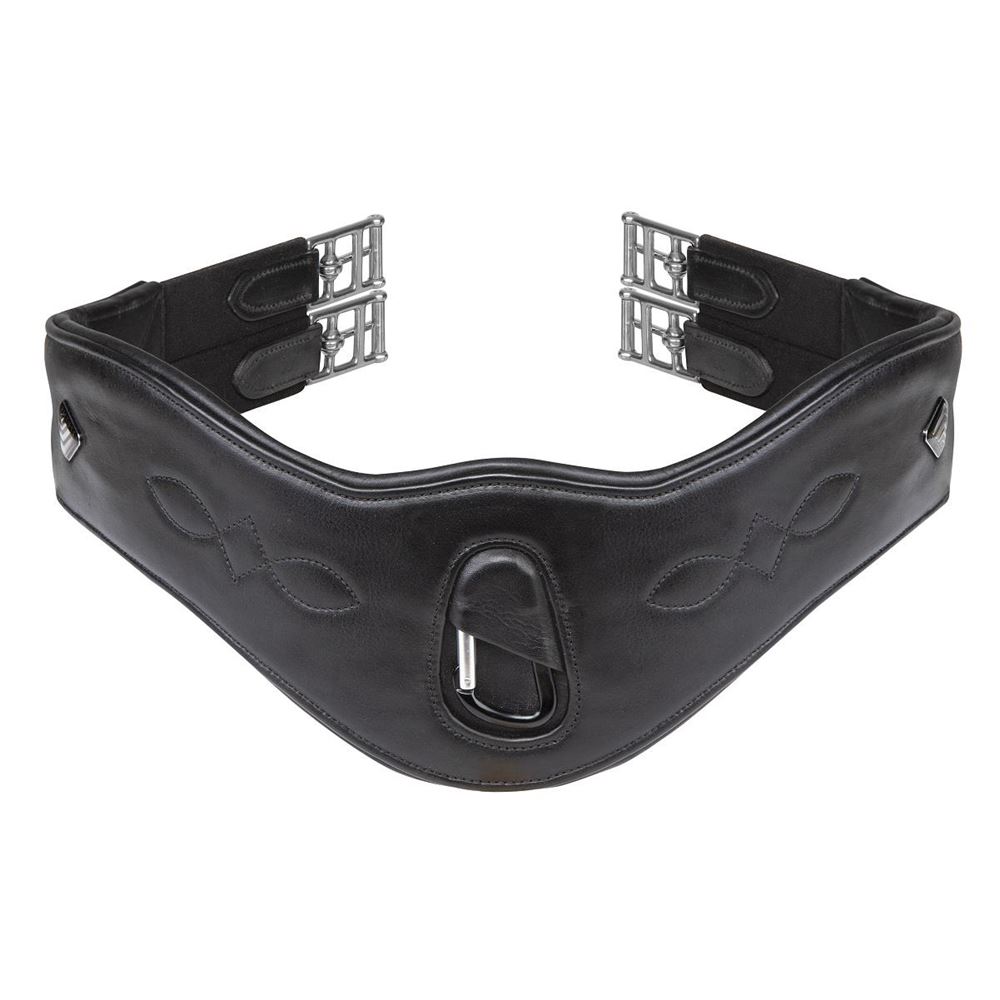 *brand* Shires Velociti Lusso Anatomical Girth (Black)