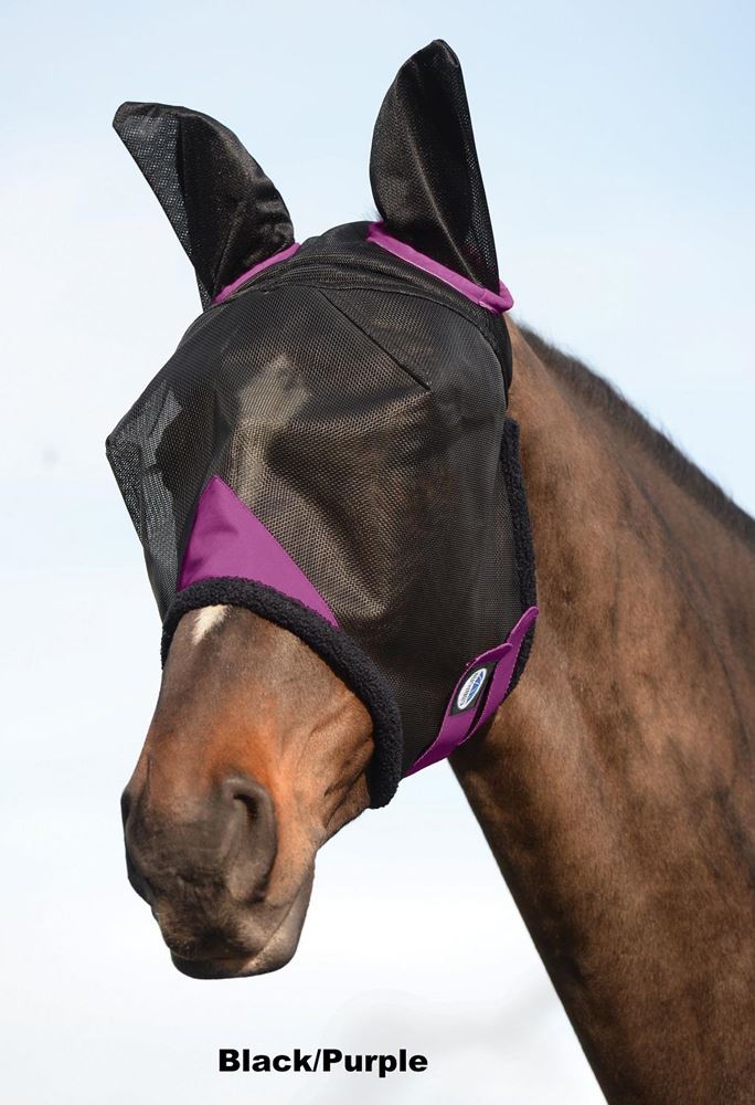 Weatherbeeta Comfitec Durable Mesh Mask with Ears