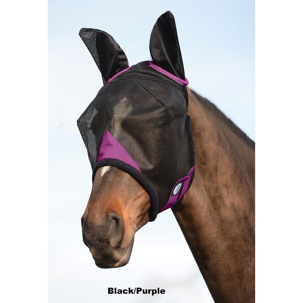 Weatherbeeta Comfitec Durable Mesh Mask with Ears