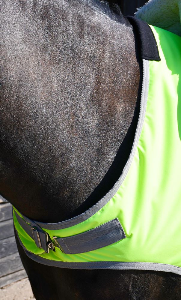 Rhinegold Fixed Chest Waterproof Ride-On Rug (Yellow)