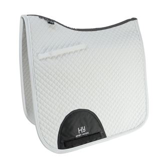 Hy Sport Active Dressage Saddle Pad (White)