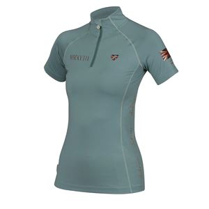 Shires Aubrion Team Short Sleeve Base Layer (Sage)