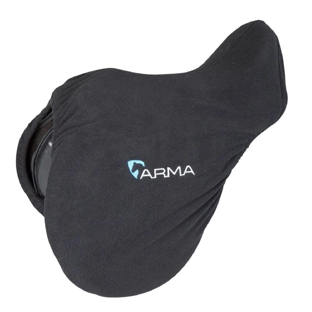 Shires ARMA Fleece Saddle Cover 17"-18" (Black)
