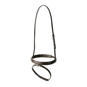 Kincade Classic Plain Raised Flash Noseband (Brown)