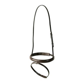 Kincade Classic Plain Raised Flash Noseband (Brown)