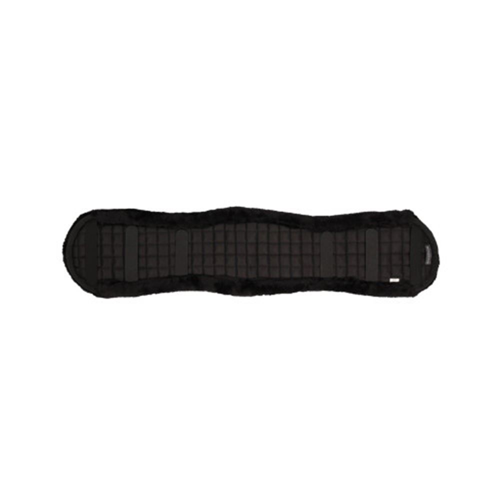 Hy Equestrian Dressage Fleece Girth Cover (Black)