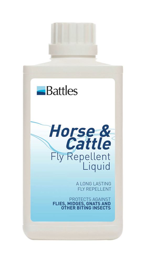 Battles Horse & Cattle Fly Repellent Liquid - 500ml
