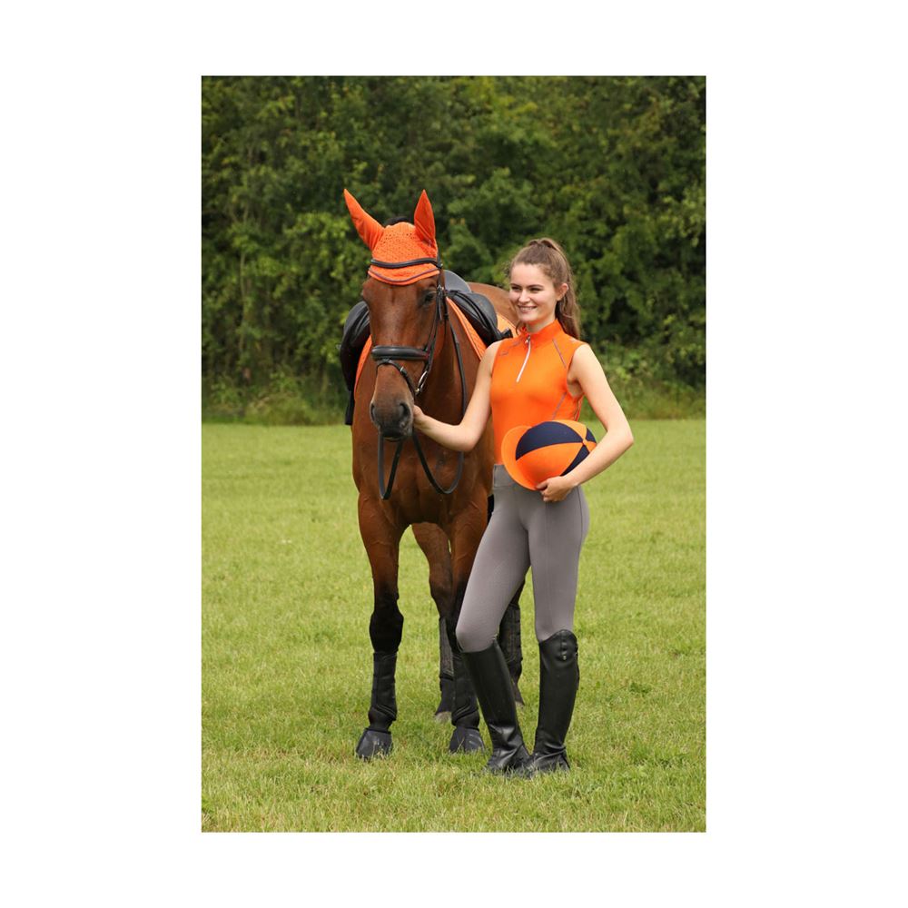 Hy Sport Active Sleeveless Top (Terracotta Orange)