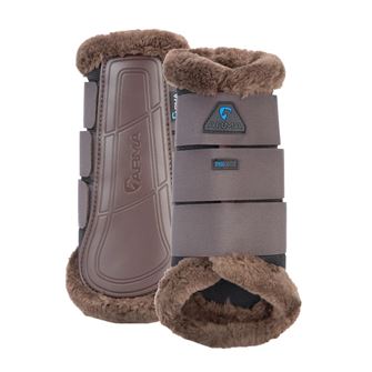 Shires Arma NX-AIR SupaFleece Brushing Boots (Brown)