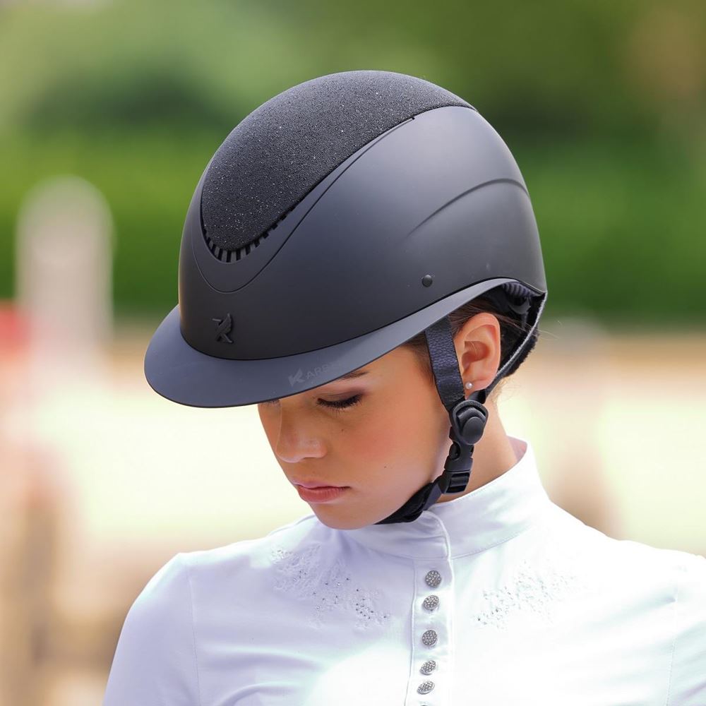 Shires Karben Lia Ellipse Riding Hat (Black)