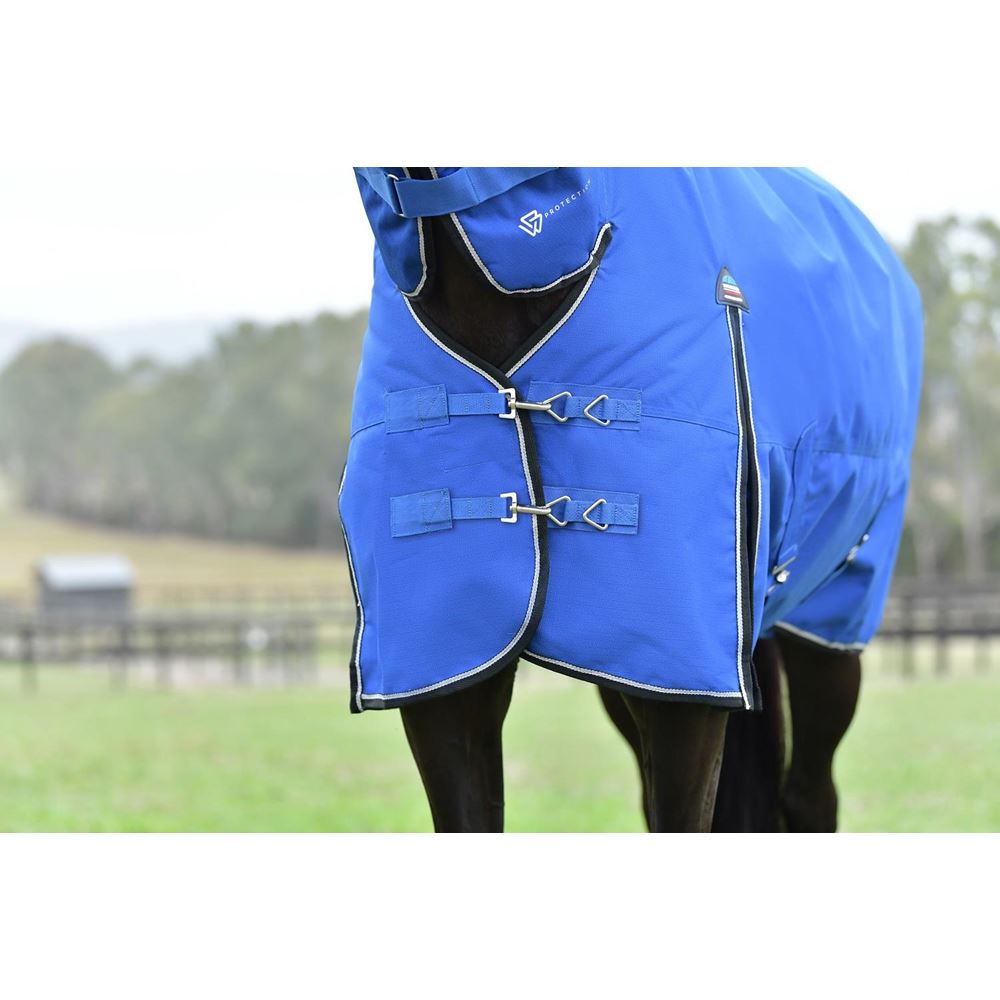 Weatherbeeta Comfitec Essential Turnout Combo - 220g (Cobalt/Black)