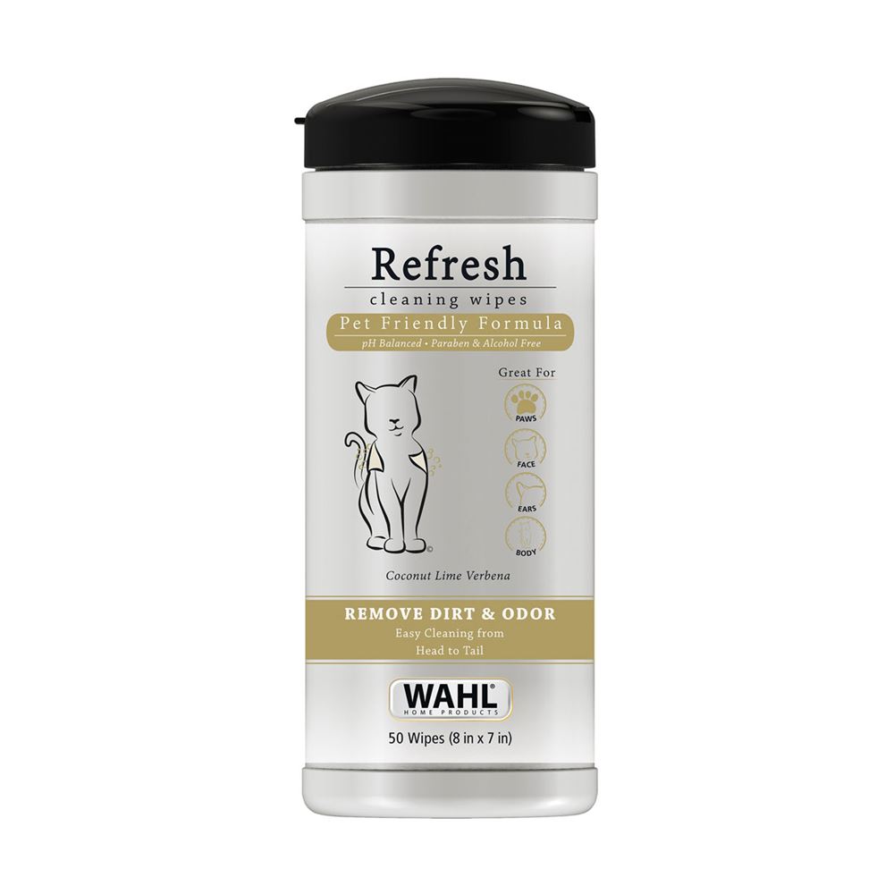Wahl Refresh Cleaning Wipes - Cat