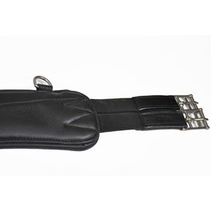 Rhinegold Ultra Anatomical Super Soft Leather Girth (Black)