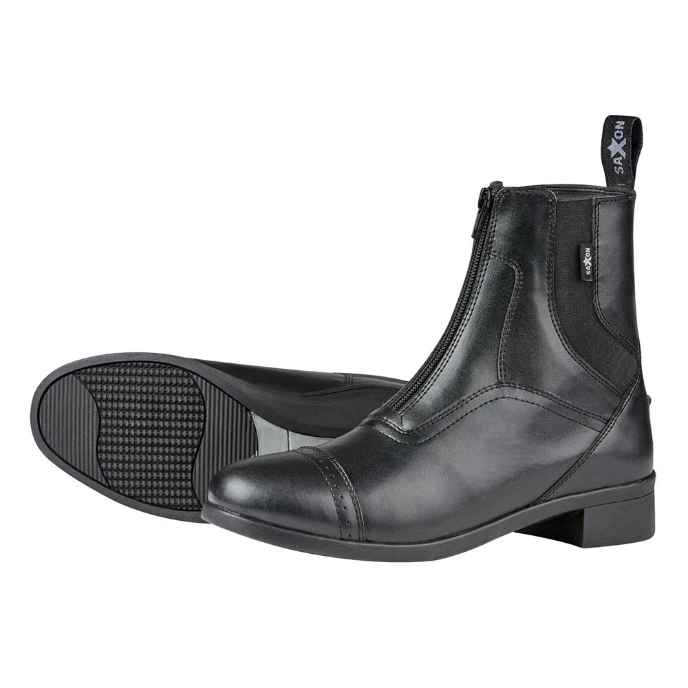 Saxon Syntovia Zip Paddock Boots