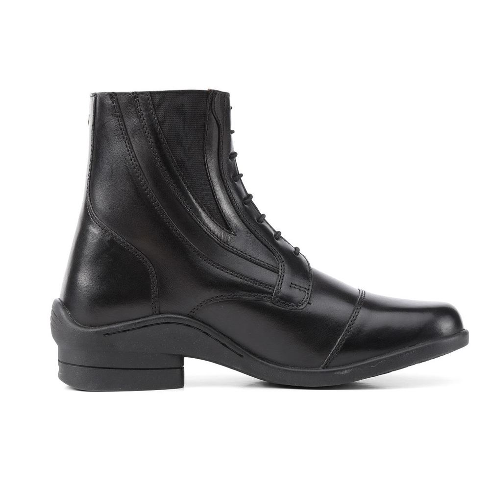 Shires Moretta Alessia Leather Paddock Boots (Black)