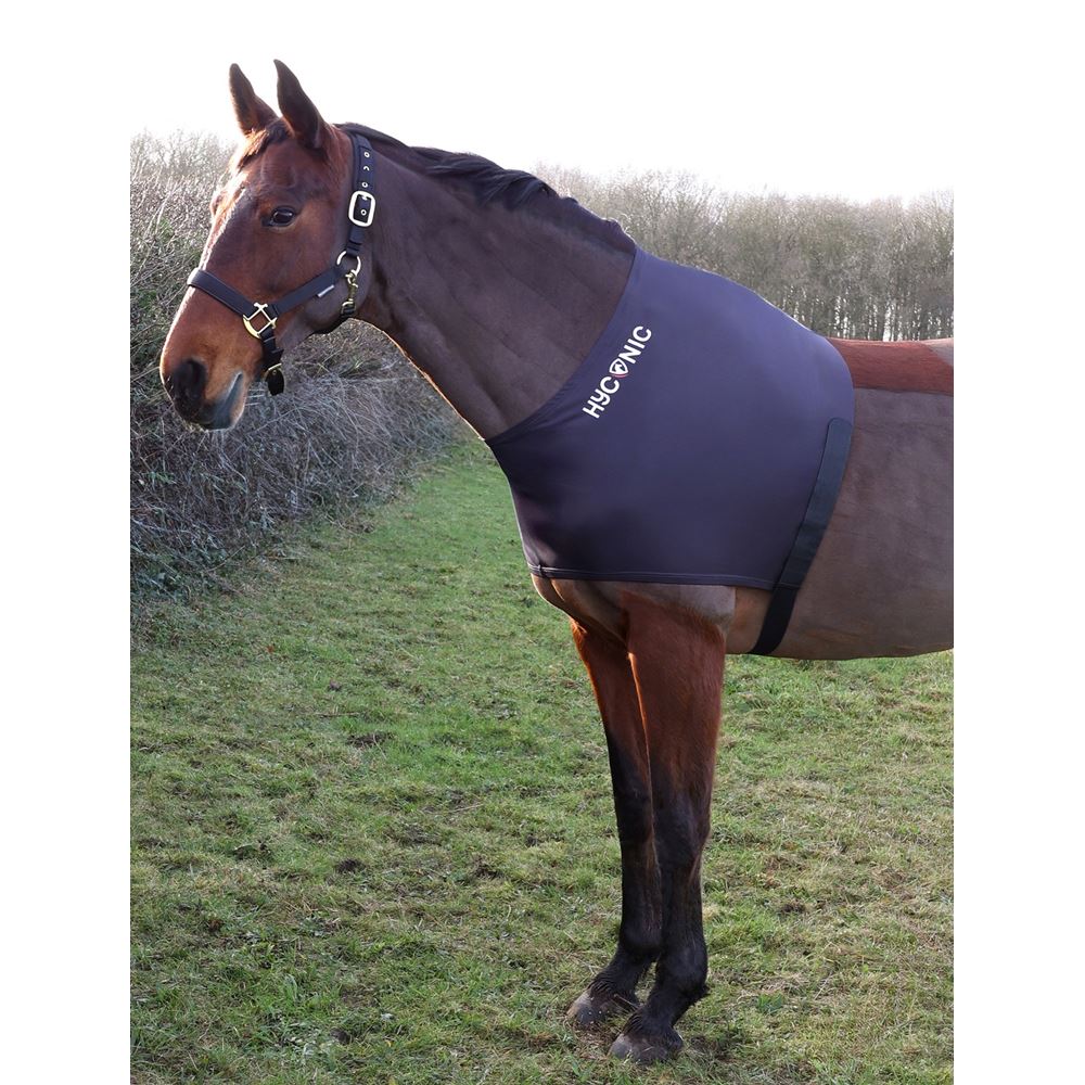 Hy Equestrian HYCONIC Lycra Shoulder Vest (Charcoal)