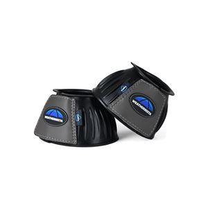 Weatherbeeta Tough-Tec Prime Rubber Bell Boots (Black/Grey)