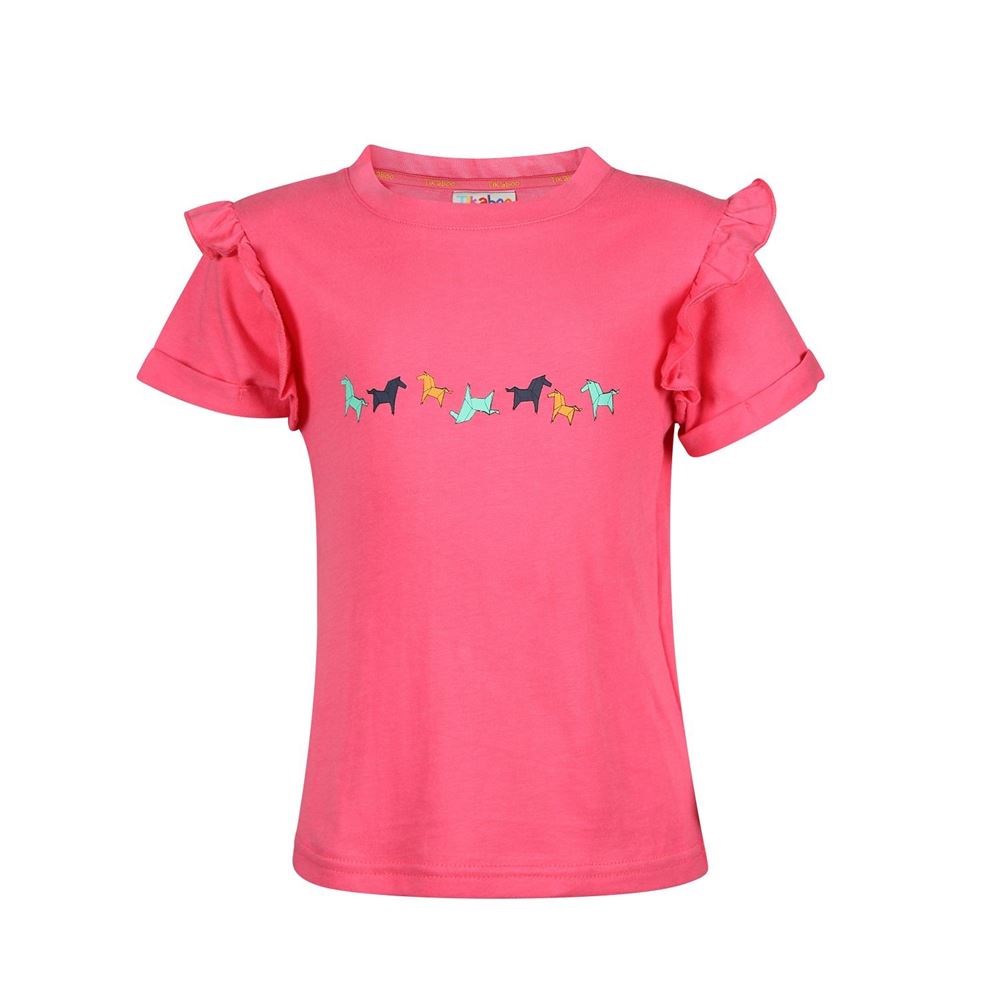 Shires Tikaboo Frill T-Shirt (Pink)