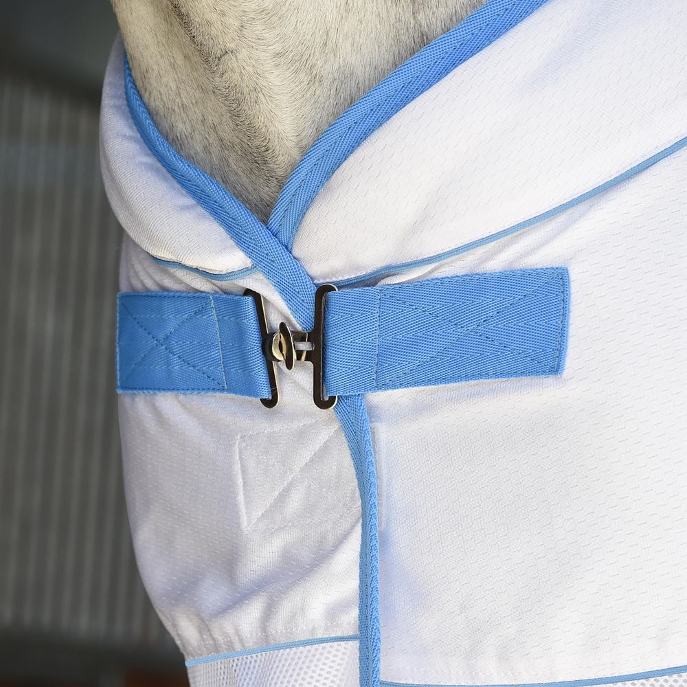 Weatherbeeta Air-Tec Cooler Rug (White/Blue)