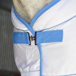 Weatherbeeta Air-Tec Cooler Rug (White/Blue)