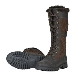 Dublin Yukon Country Quilted Boots (Chocolate Brown)