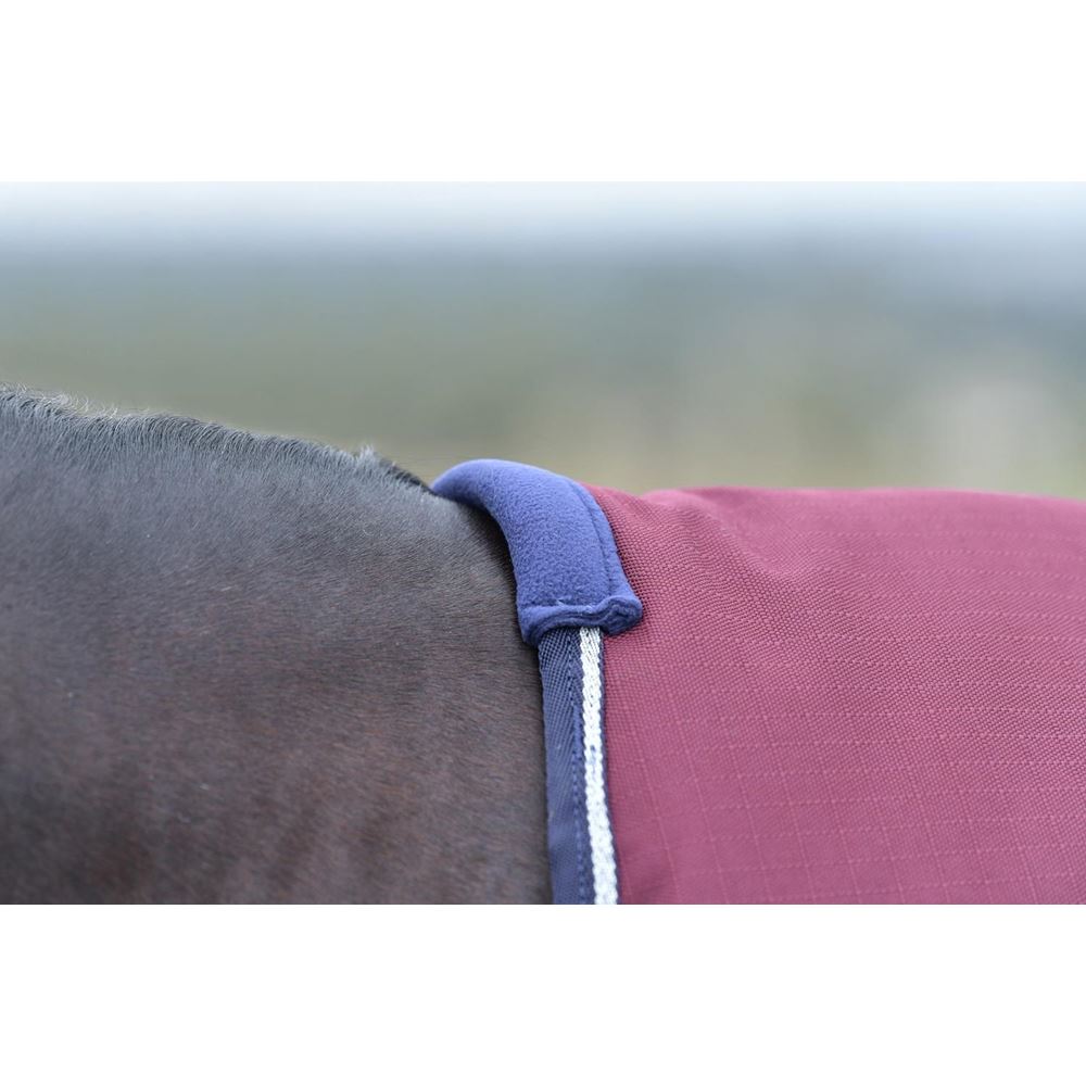 Weatherbeeta Comfitec Essential Turnout Standard Neck - 0g (Burgundy/Navy)