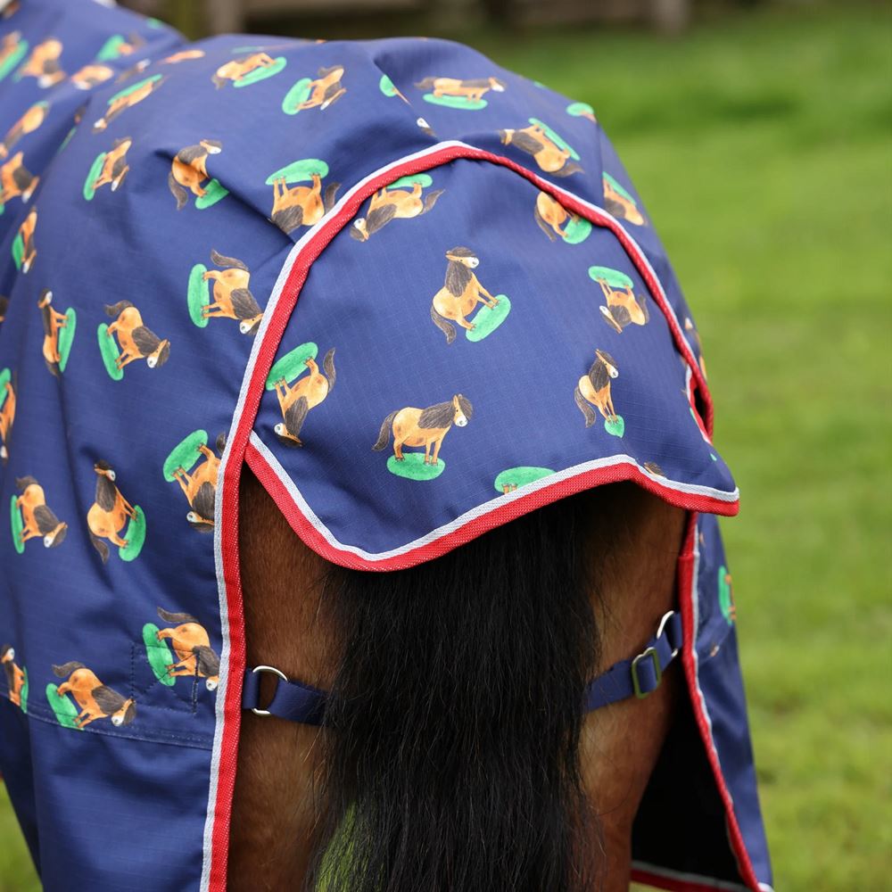 Shires Winnie & Me Lite Turnout Rug (Navy)