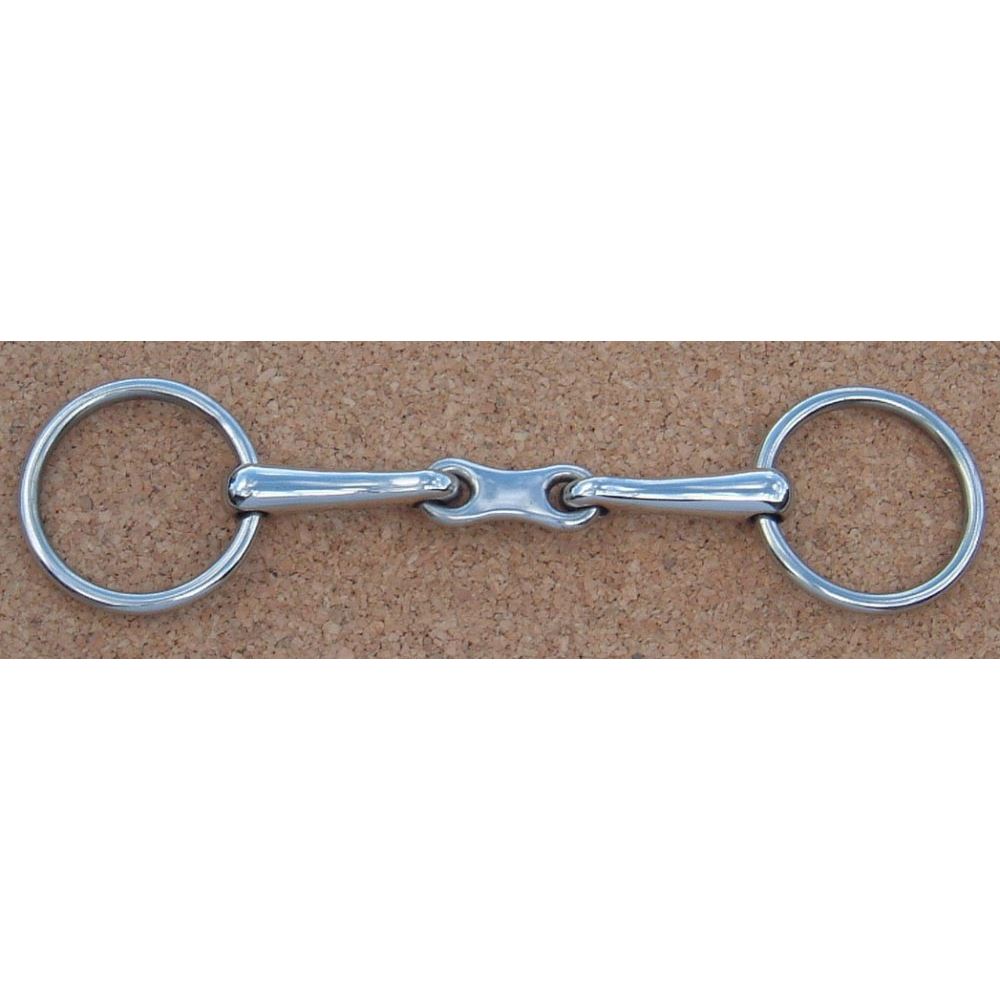 Loose Ring French Link Bradoon