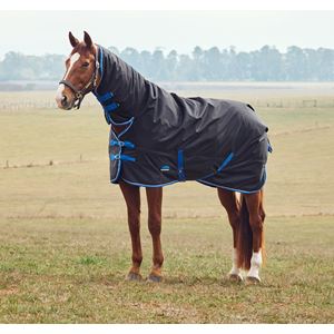Weatherbeeta Comfitec Tyro Turnout Combo - 220g (Black/Cobalt)