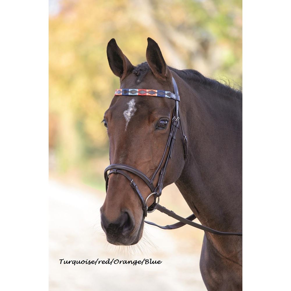 Shires Blenheim Leather Polo Browband