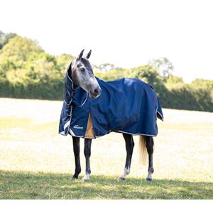 Shires Highlander Plus Lite Combo Turnout Rug (Navy)