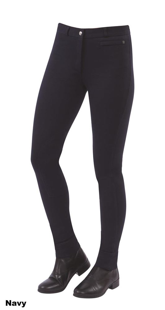 Dublin Supa-Fit Zip Up Knee Patch Jodhpurs