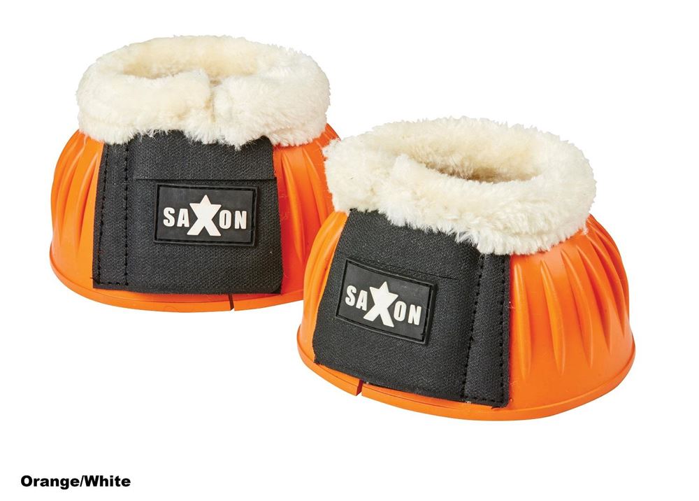 Saxon Fleece Trim Rubber Bell Boot