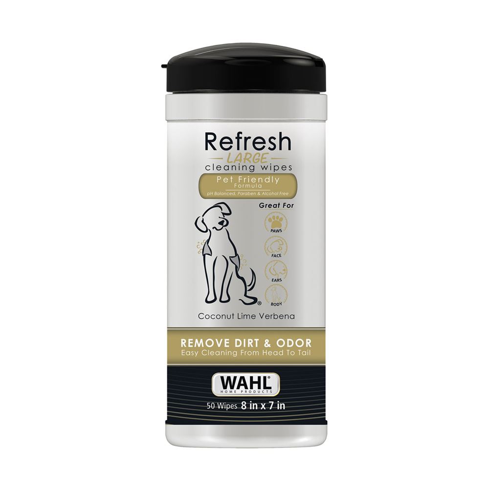 Wahl Refresh Cleaning Wipes - Dog