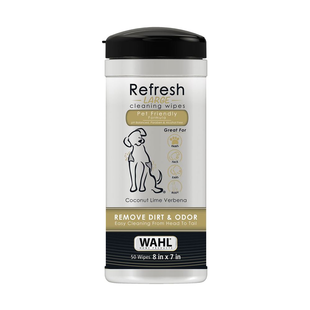 Wahl Refresh Cleaning Wipes - Dog