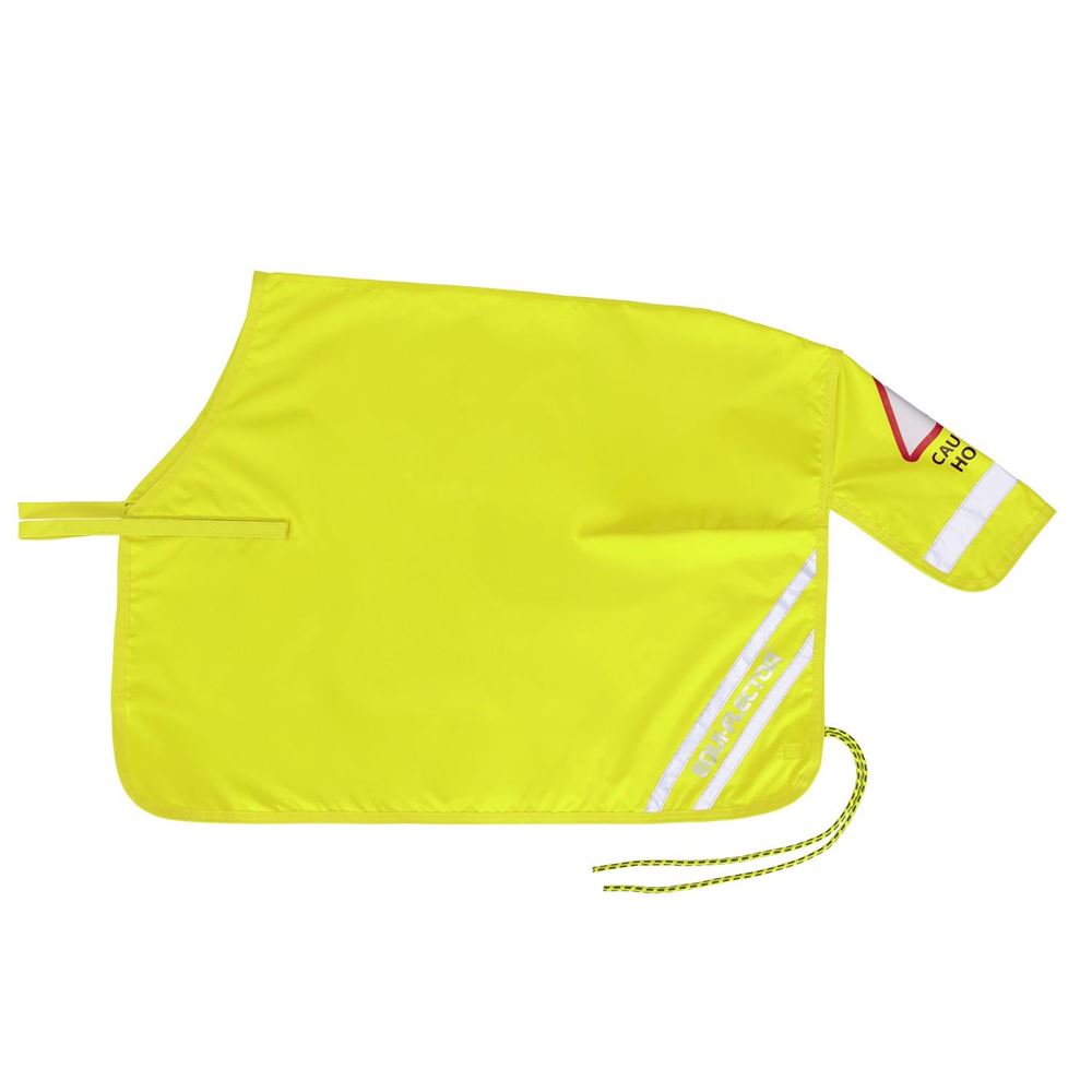 Shires Equi-Flector Waterproof Quarter Sheet (Yellow)