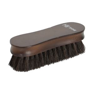 HySHINE Deluxe Wooden Face Brush with Horse Hair