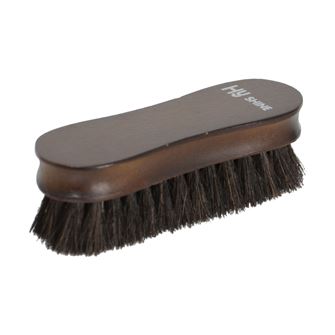 Hy Equestrian Deluxe Wooden Face Brush with Horse Hair